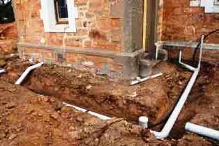outside drainage Purley